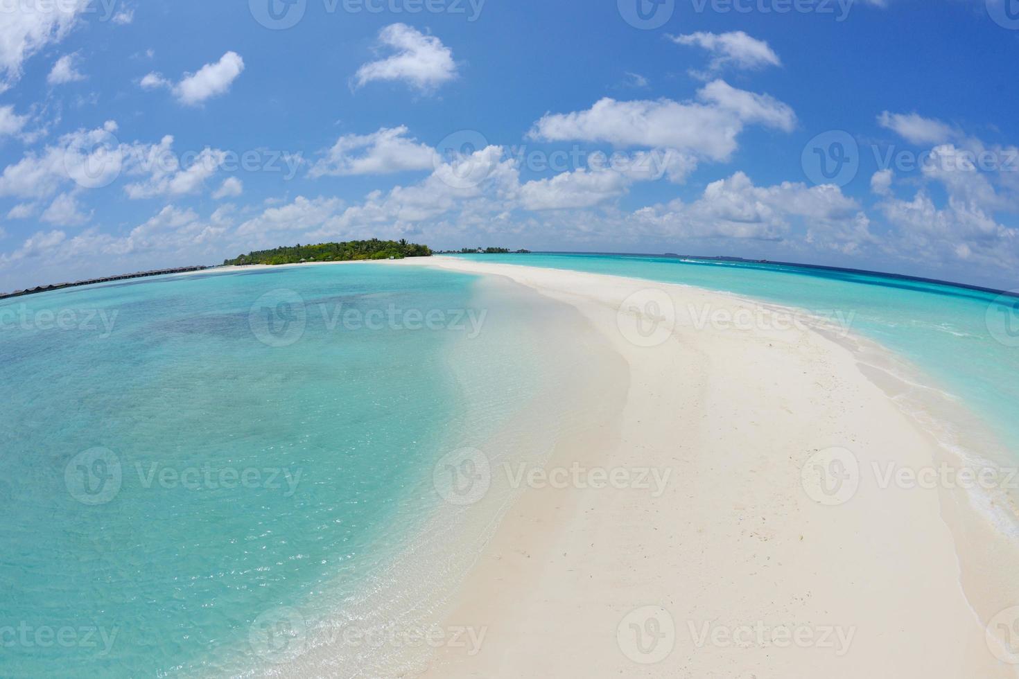 Tropical beach view photo