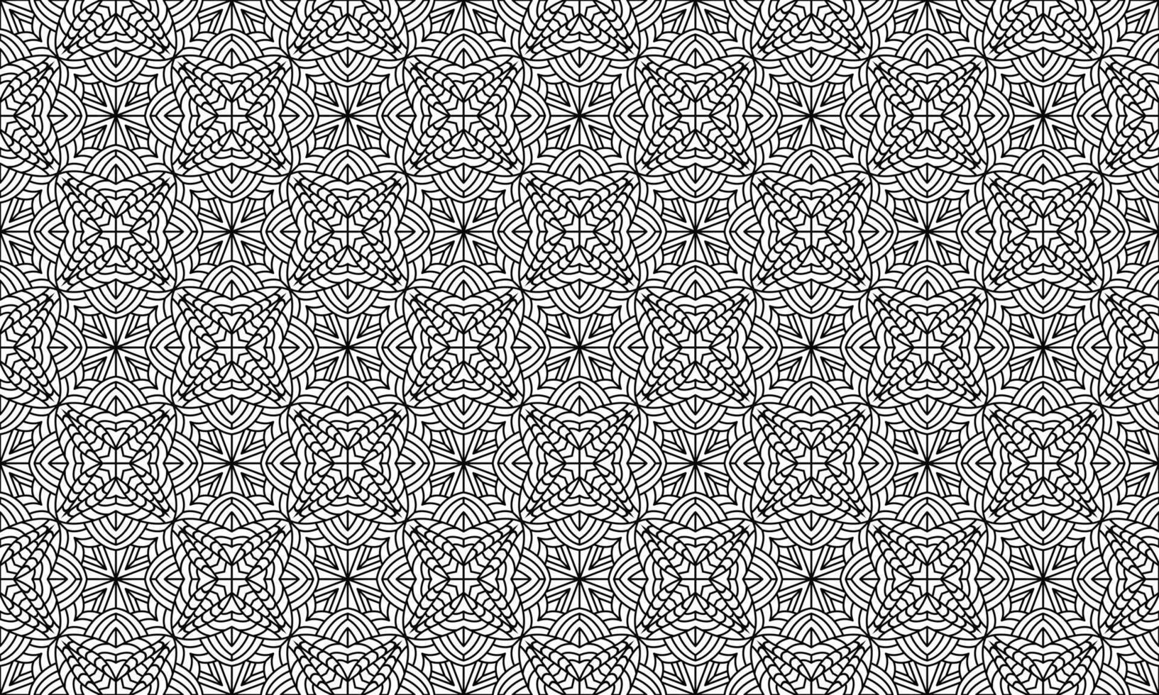 pattern ethnic background elegant vector