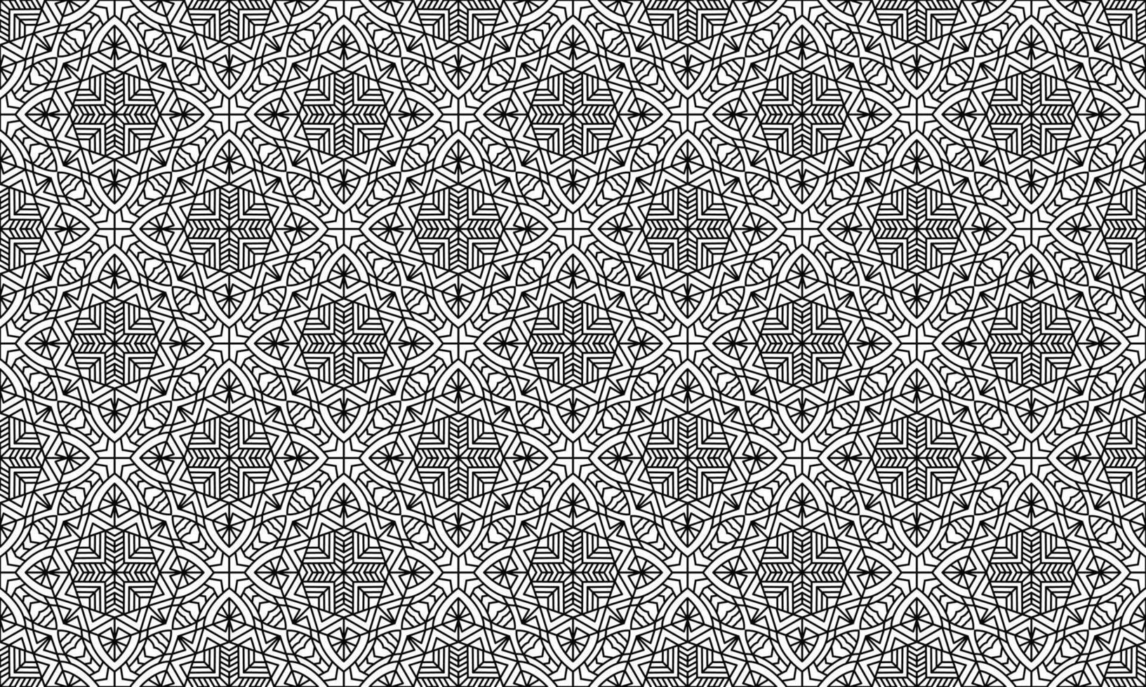 pattern ethnic background elegant vector