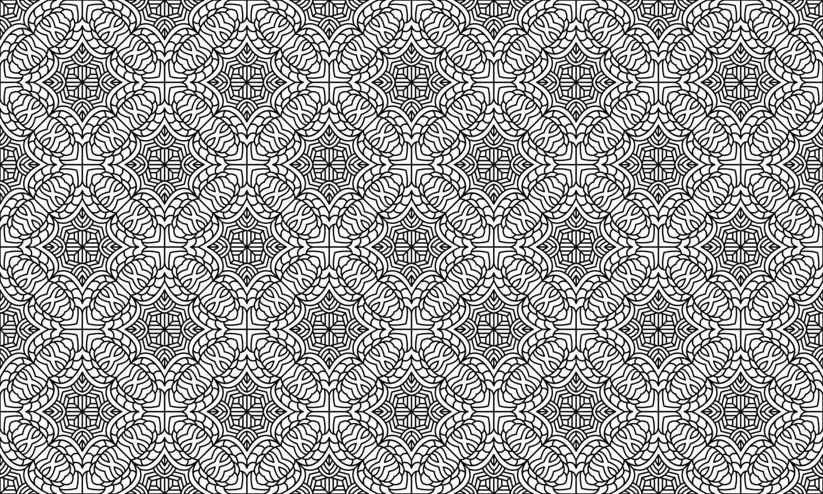 pattern ethnic background elegant vector