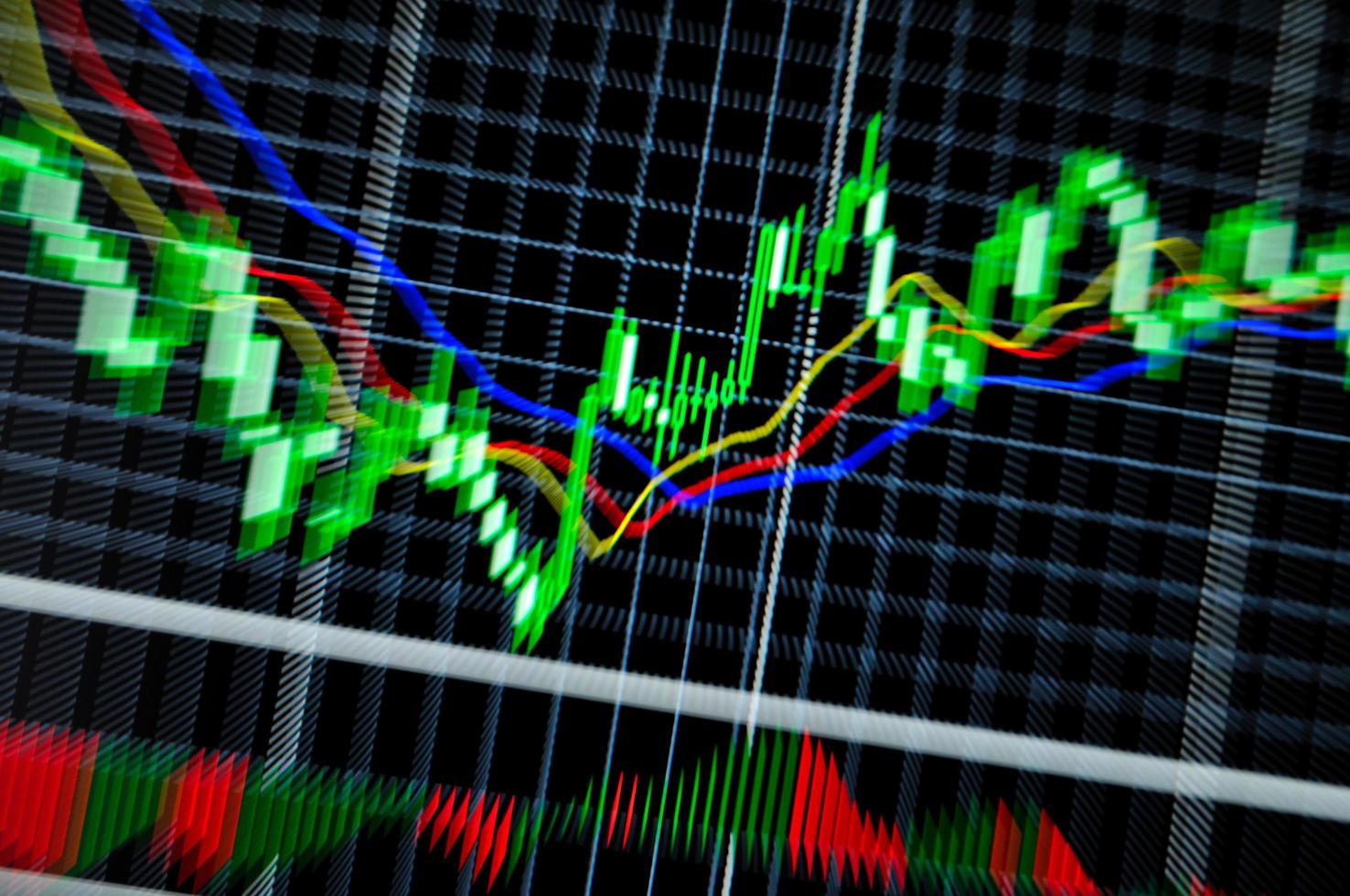 stock graph view photo