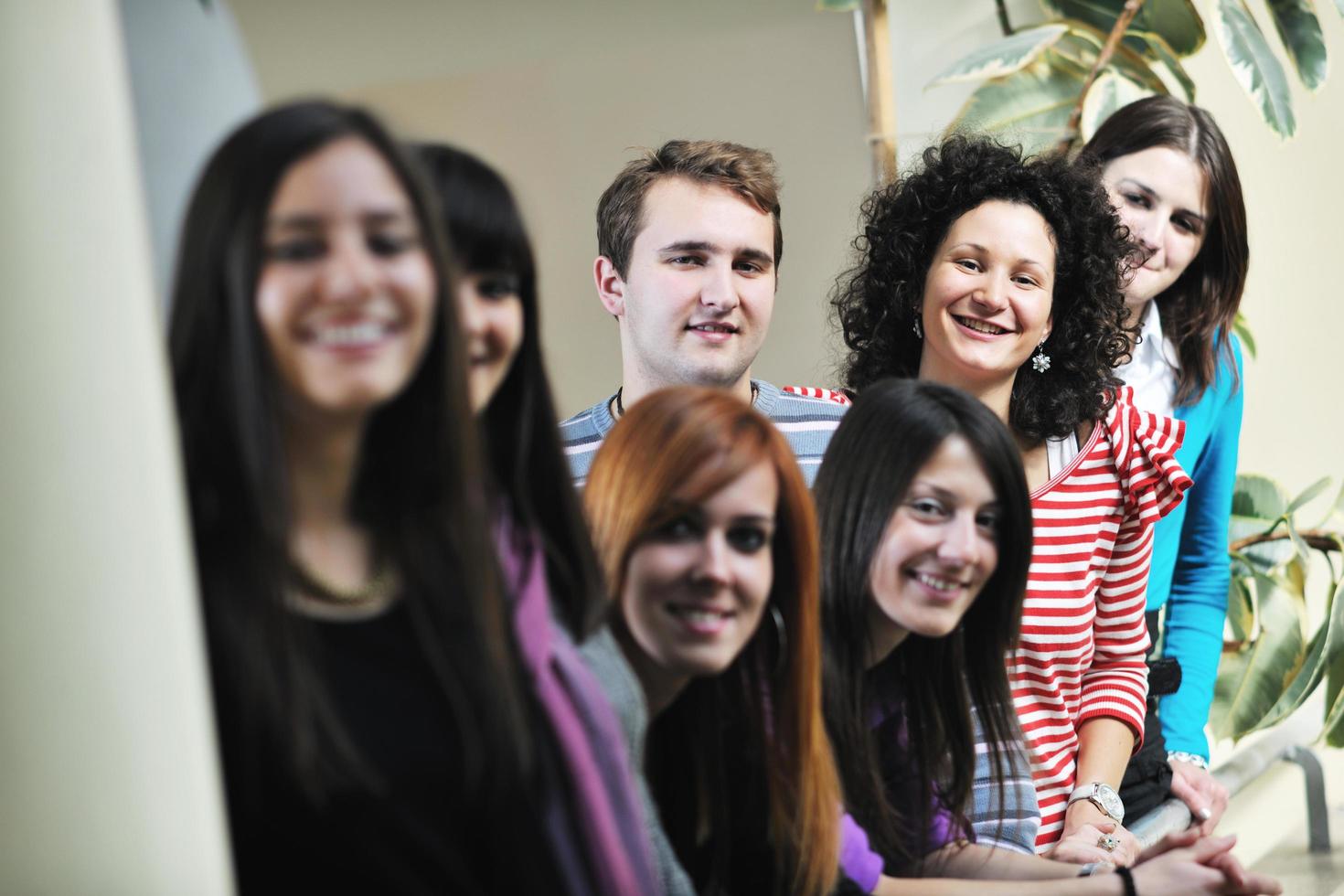 Student group portrait photo