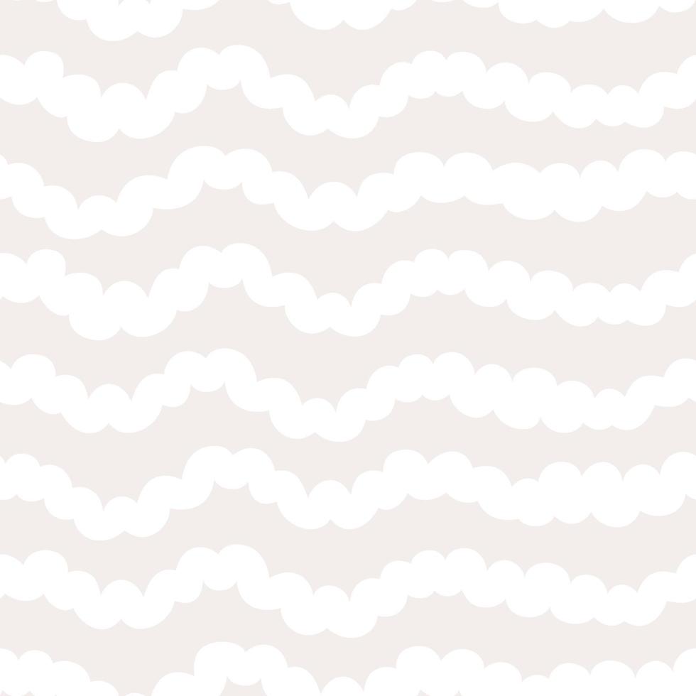 Wave curly lines pattern vector