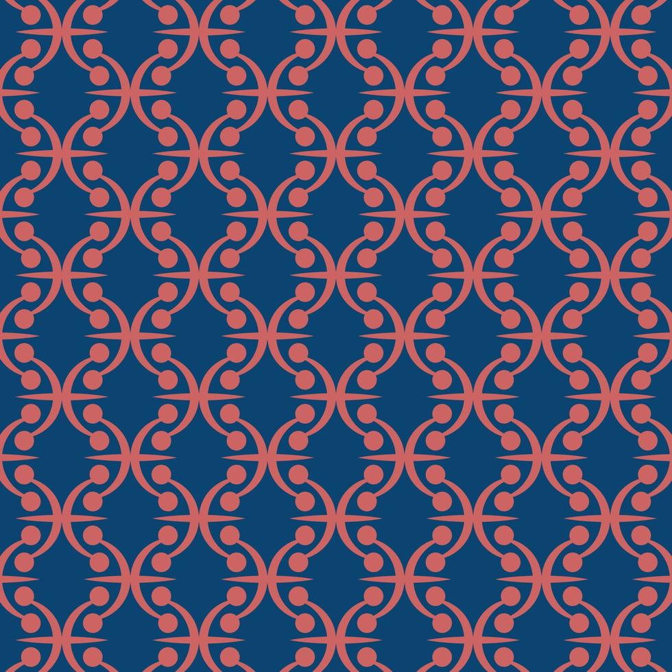 Geomatric pattern, Red texture on dark blue background vector