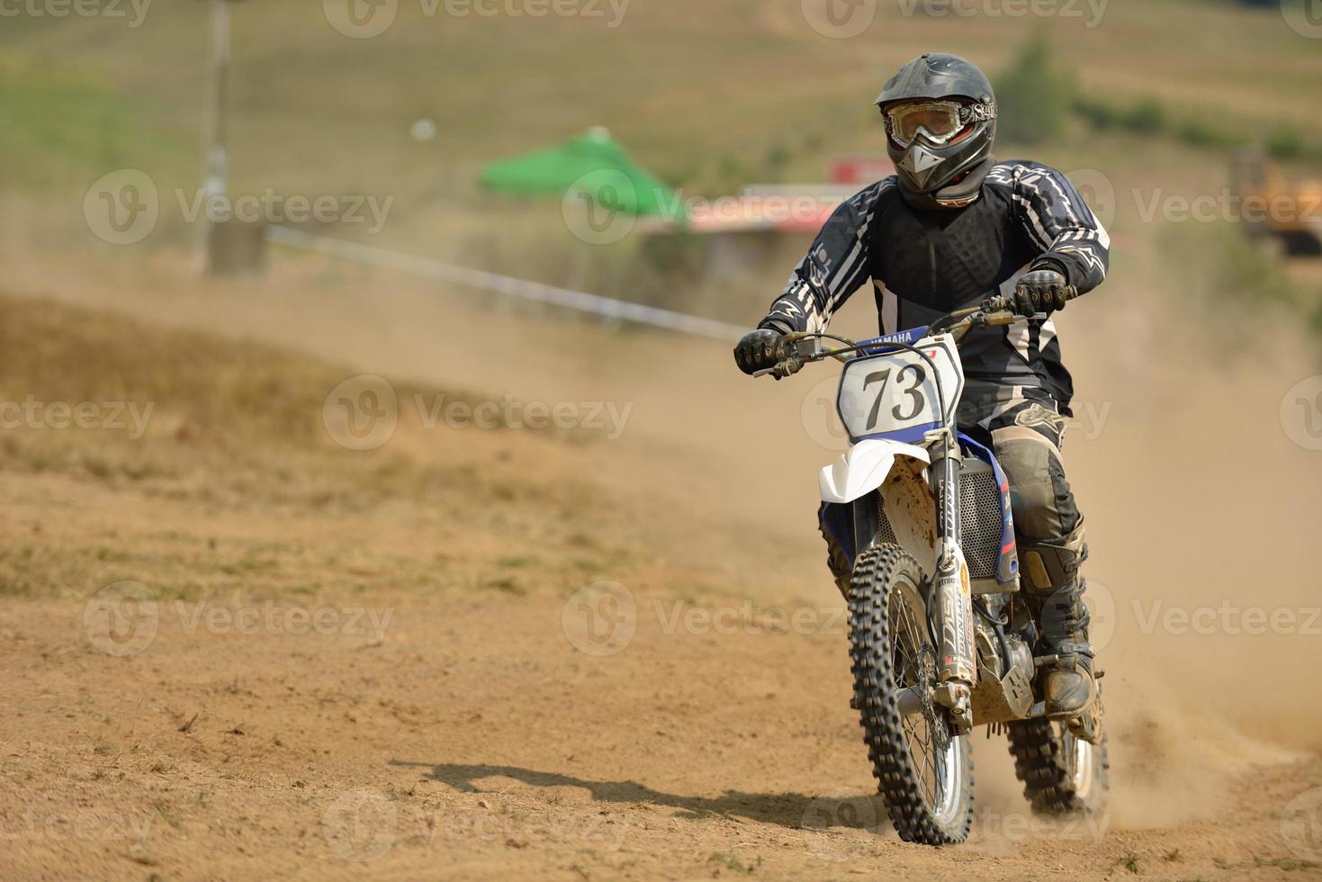 Motocross bike race photo