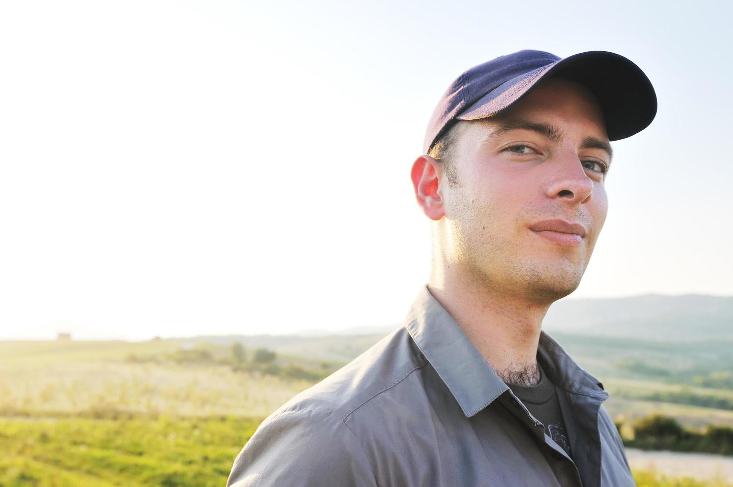 Photographer outdoor portrait photo