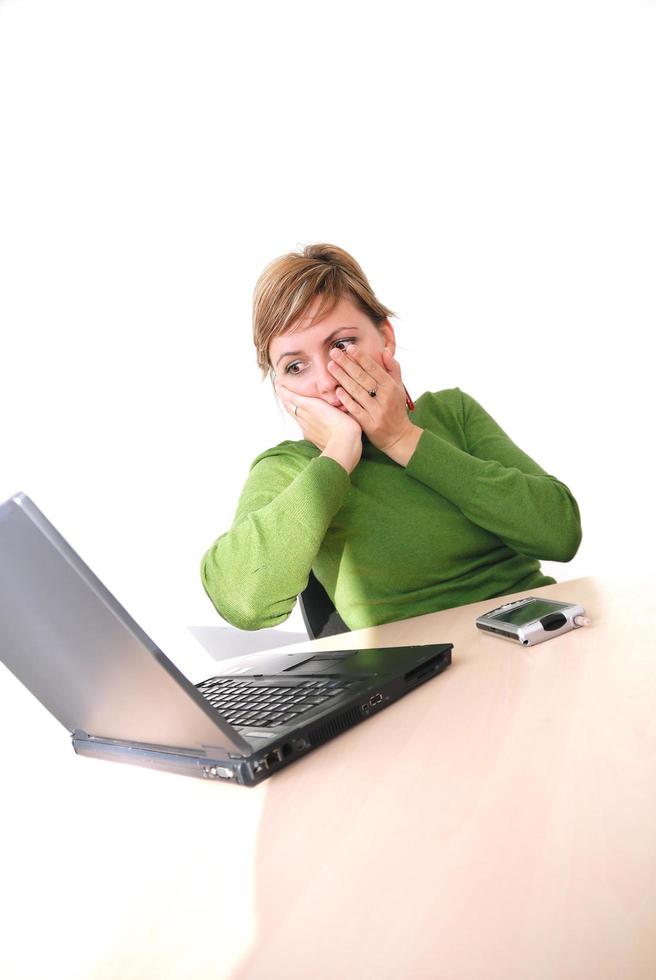 Business woman portrait photo