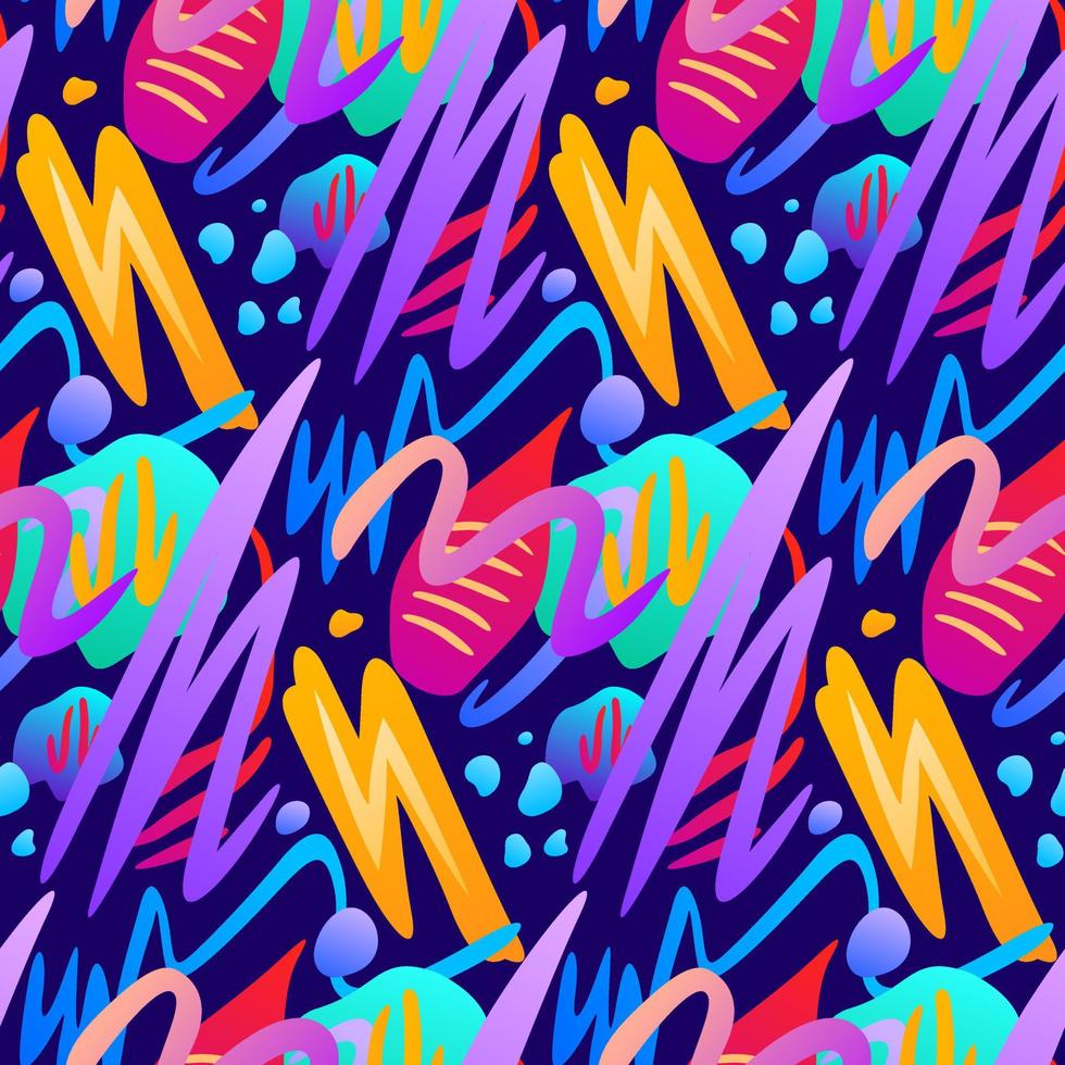 Abstract Vintage Retro Vector Seamless Pattern