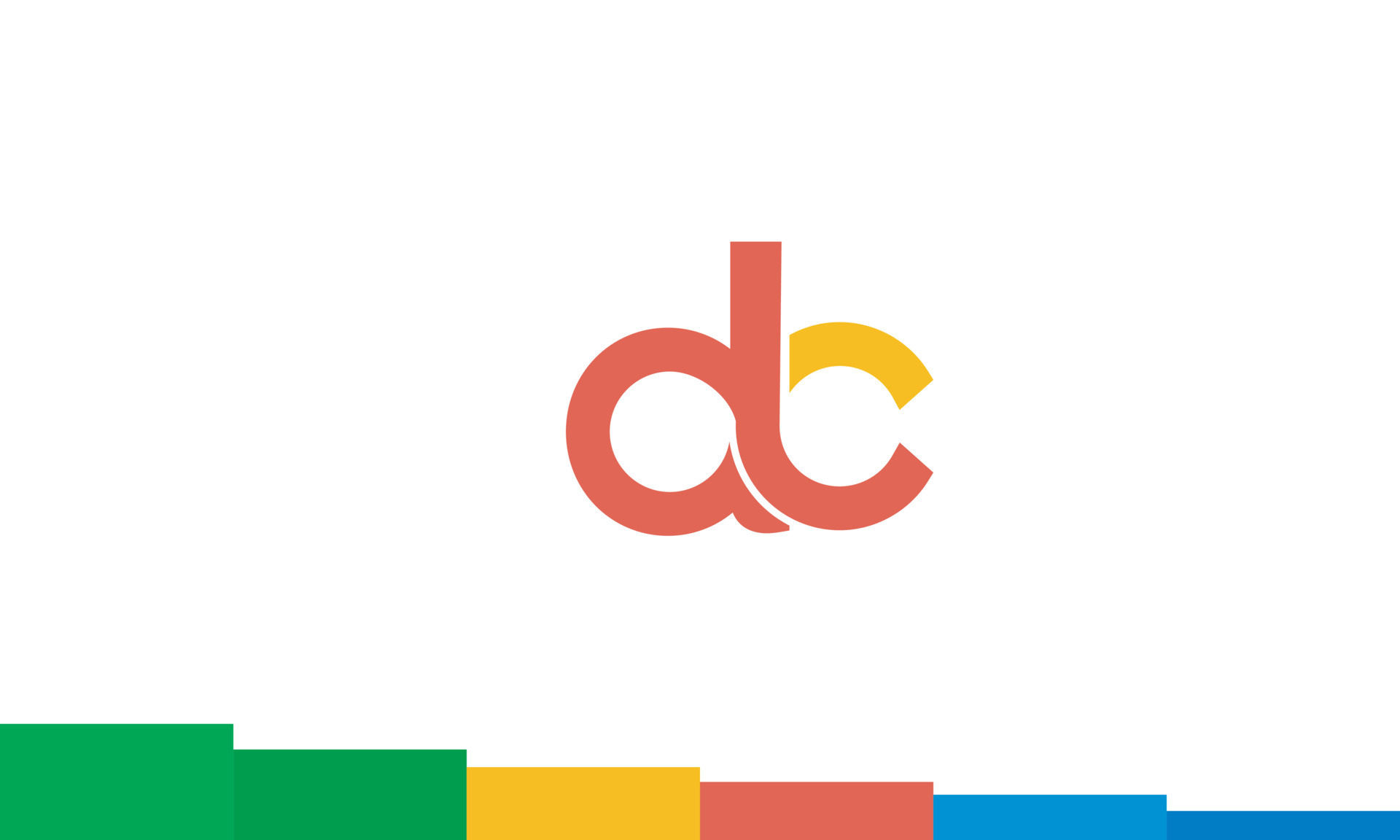 Alphabet letters initials monogram logo dc cd d and c 11587751 vector
