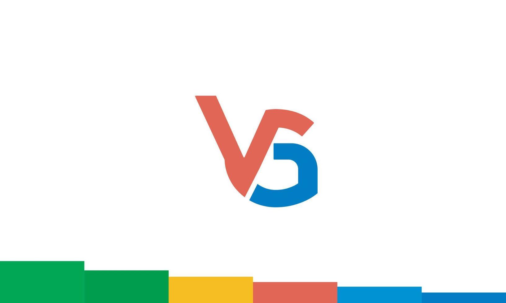Alphabet letters Initials Monogram logo VG, GV, V and G vector