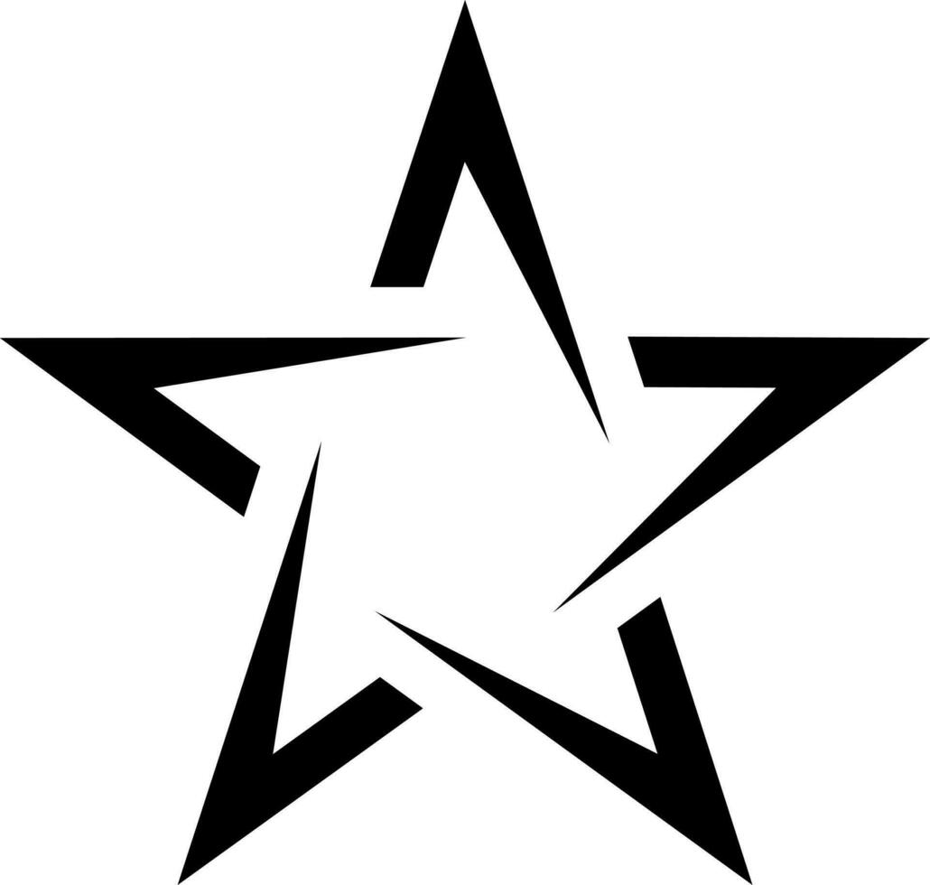 Star vector design with various shapes style