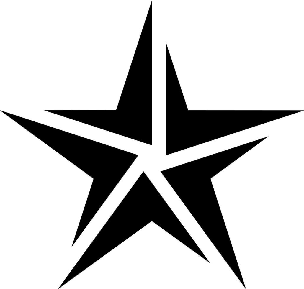 Star vector design with various shapes style