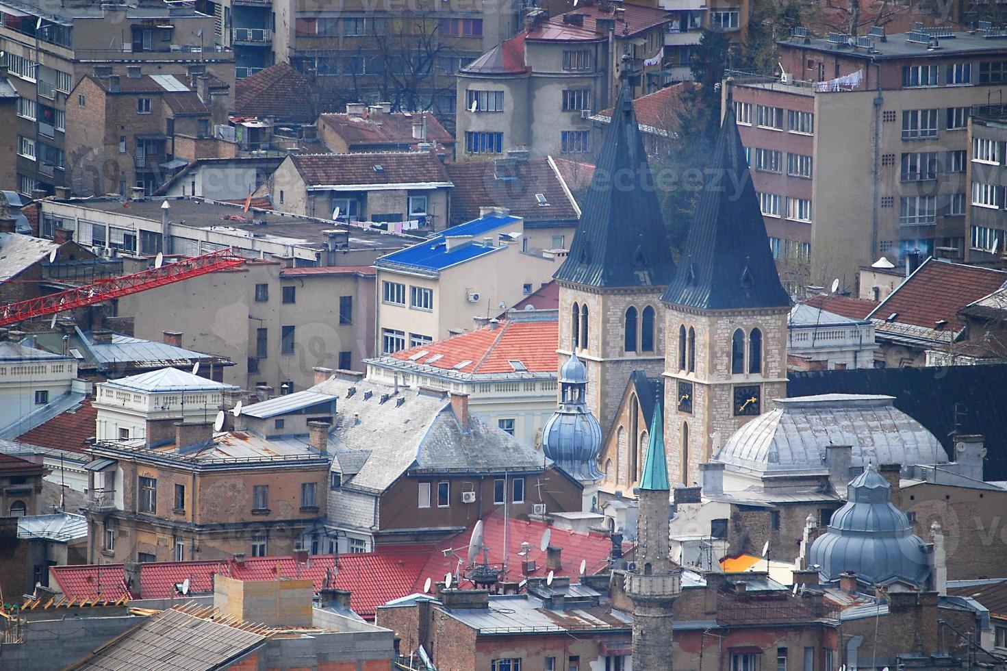 vista de la arquitectura de la iglesia foto