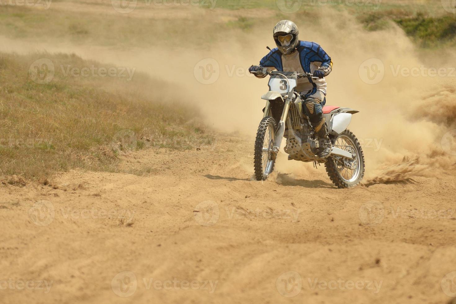 Motocross bike race photo