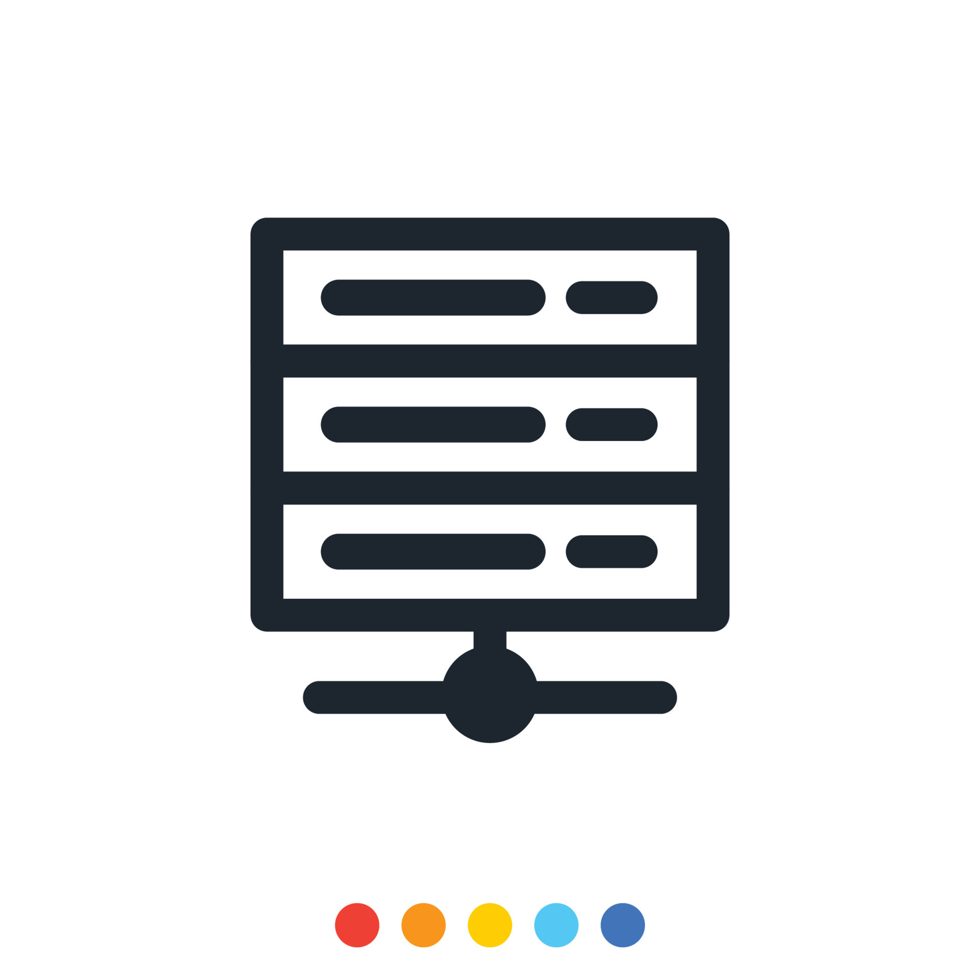 Mainframe Computer Icon