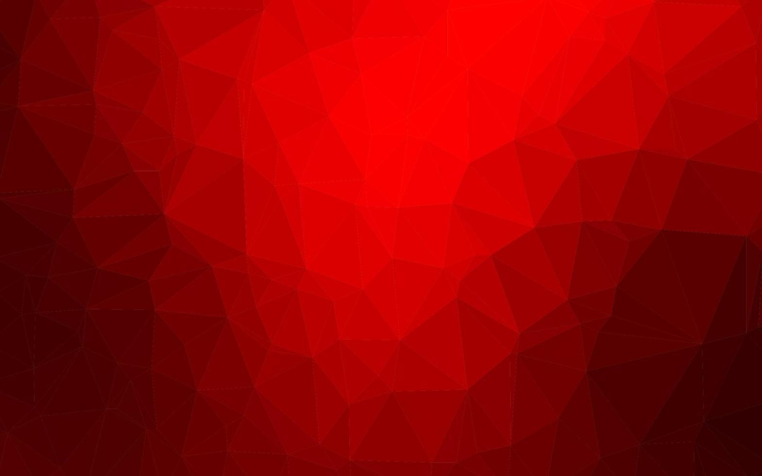 Light Red vector triangle mosaic cover.