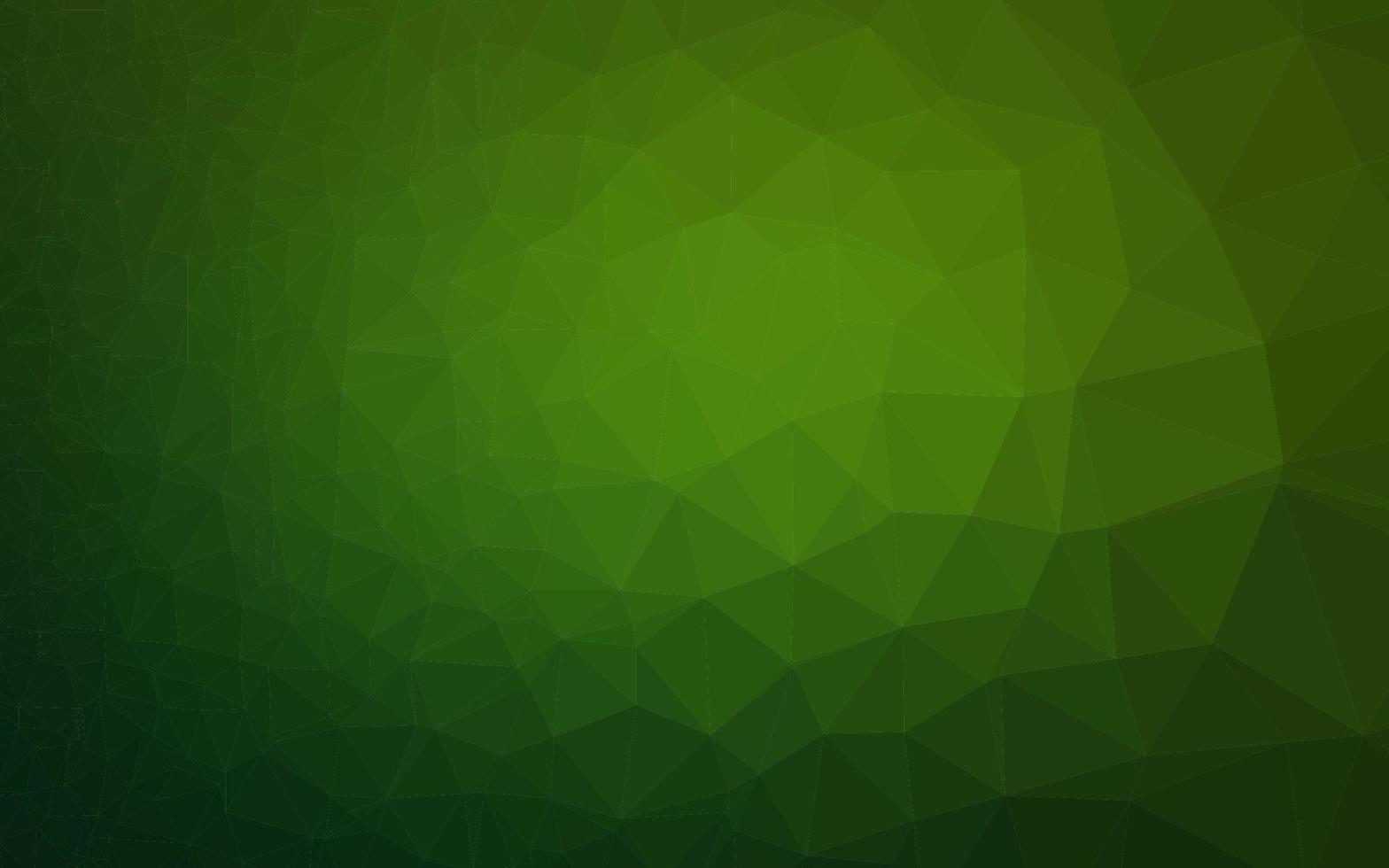Light Green vector low poly texture.