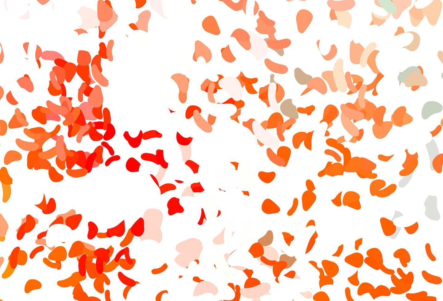Light Red vector template with memphis shapes.