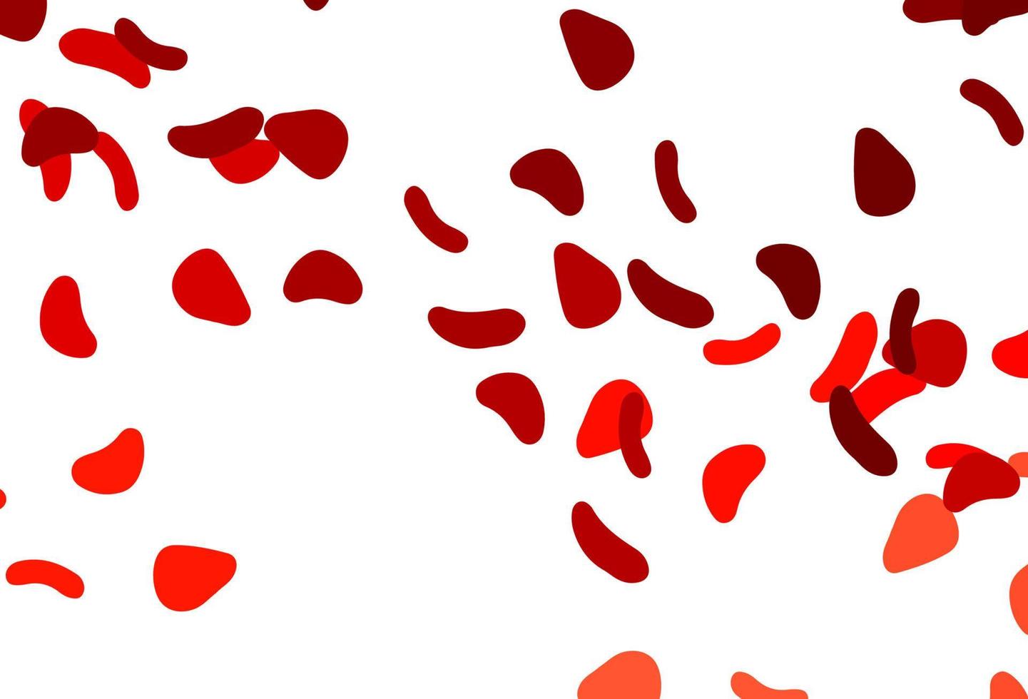 Light Red vector texture with random forms.