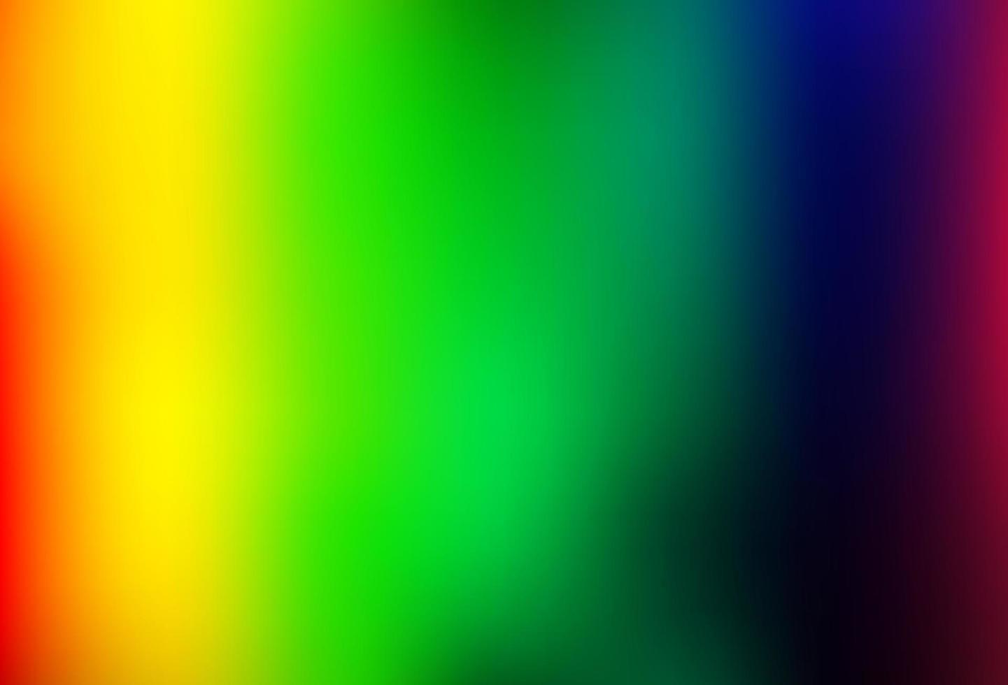 Light Multicolor, Rainbow vector blurred and colored template.