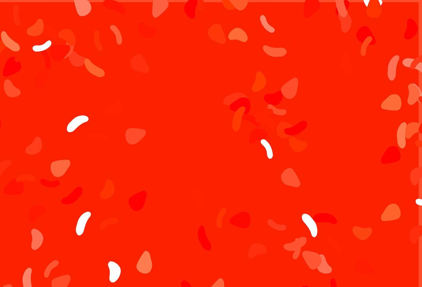 Light Red vector backdrop with abstract shapes.