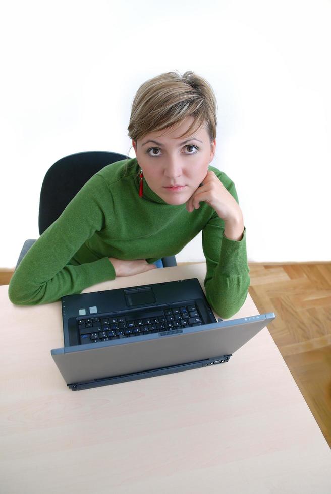 Business woman portrait photo