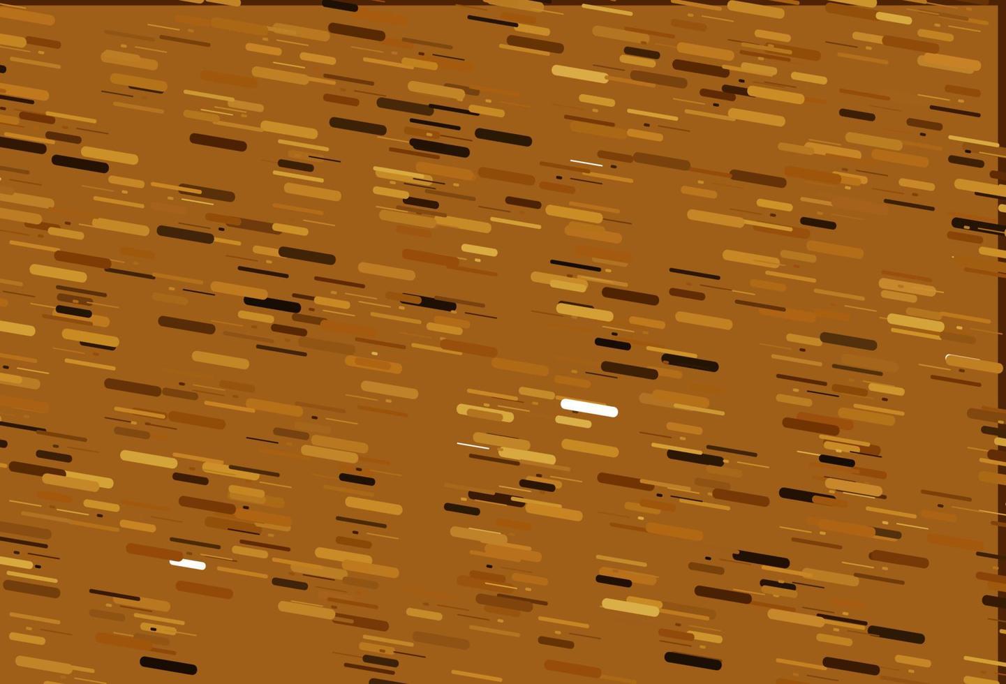Light Yellow, Orange vector backdrop with long lines.