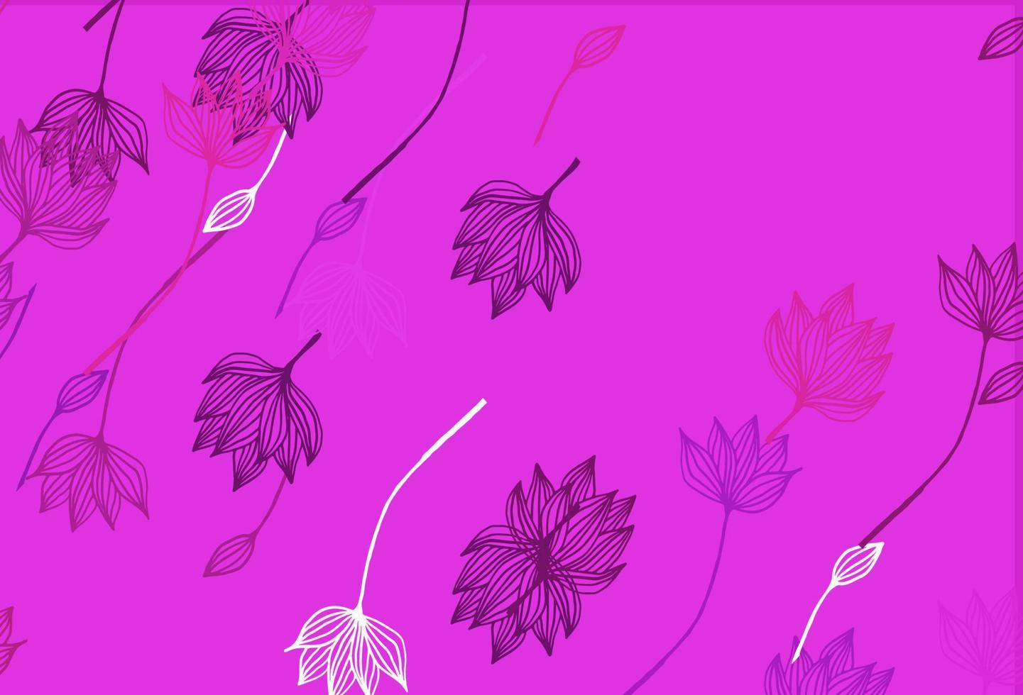 Light Purple vector sketch cover.