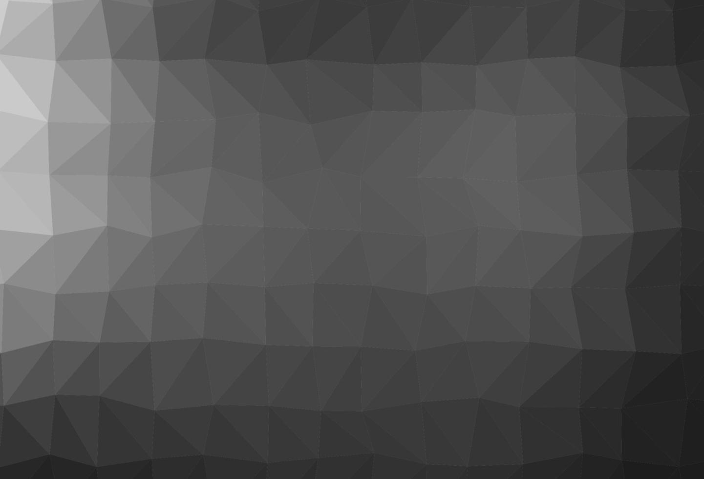 Dark Silver, Gray vector abstract mosaic backdrop.