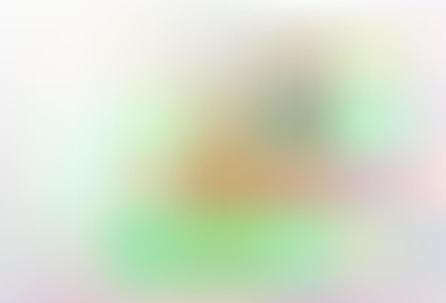 Light Green vector blurred shine abstract template.