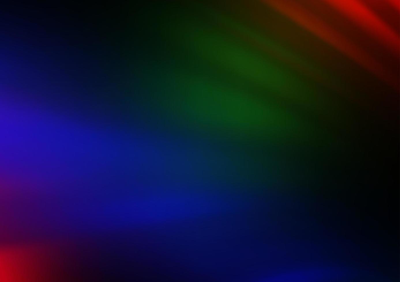 Dark Multicolor, Rainbow vector abstract blurred pattern.