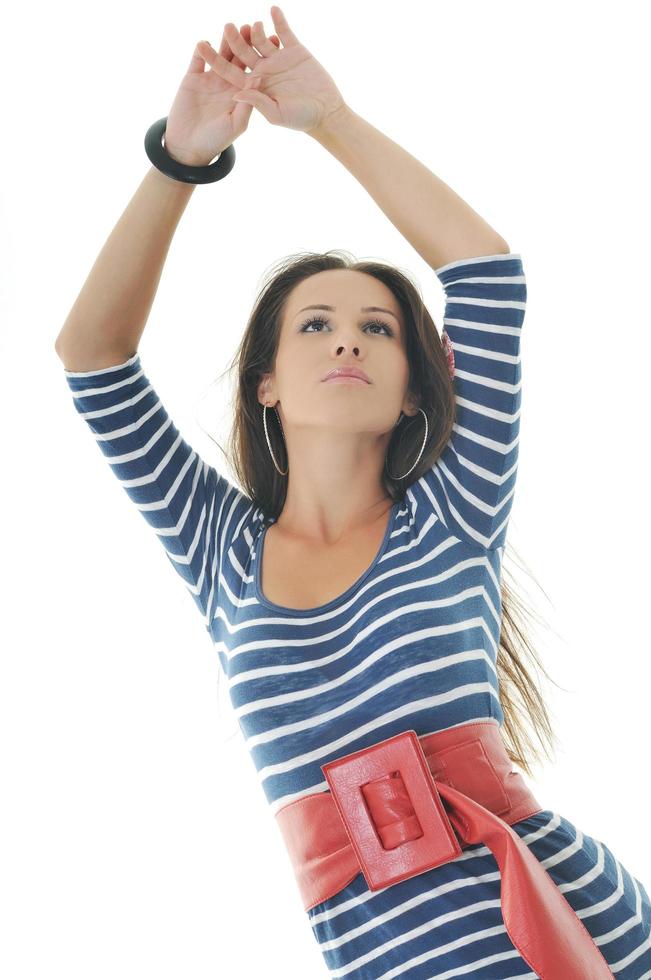 woman fashion isolated one photo