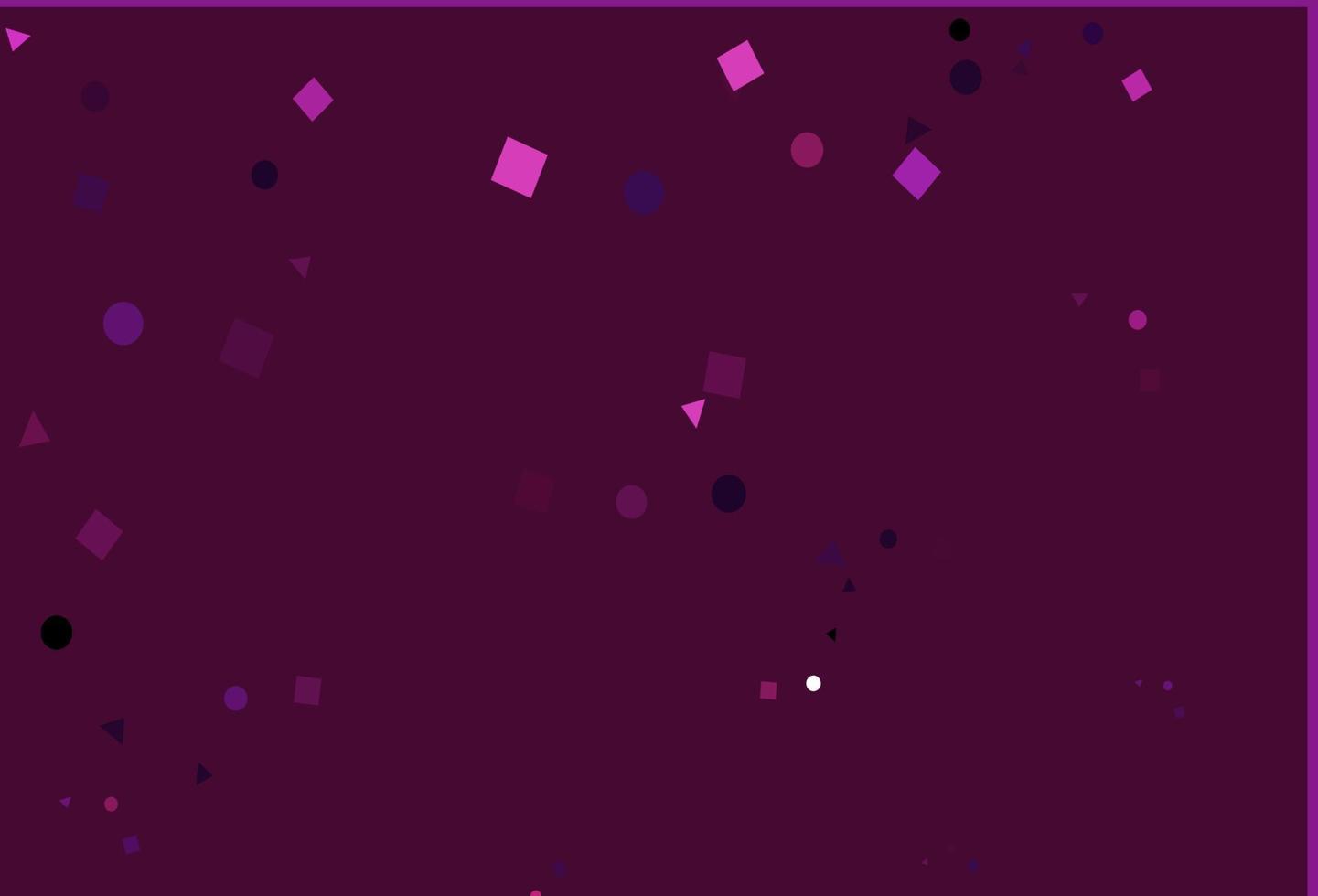 Light Pink vector template with crystals, circles, squares.