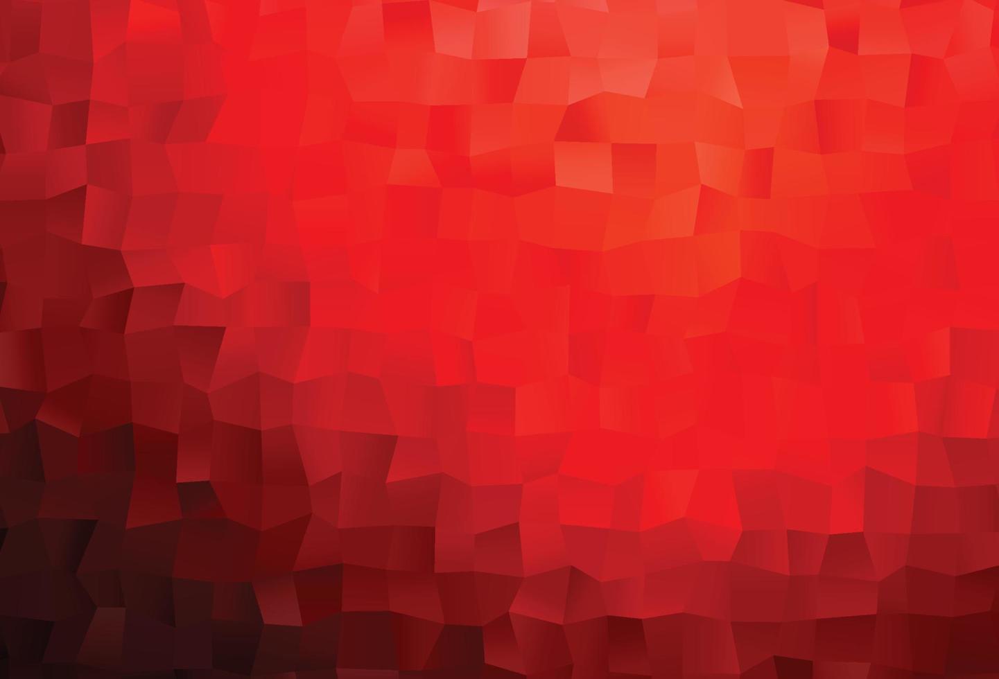 Light Red vector abstract polygonal layout.