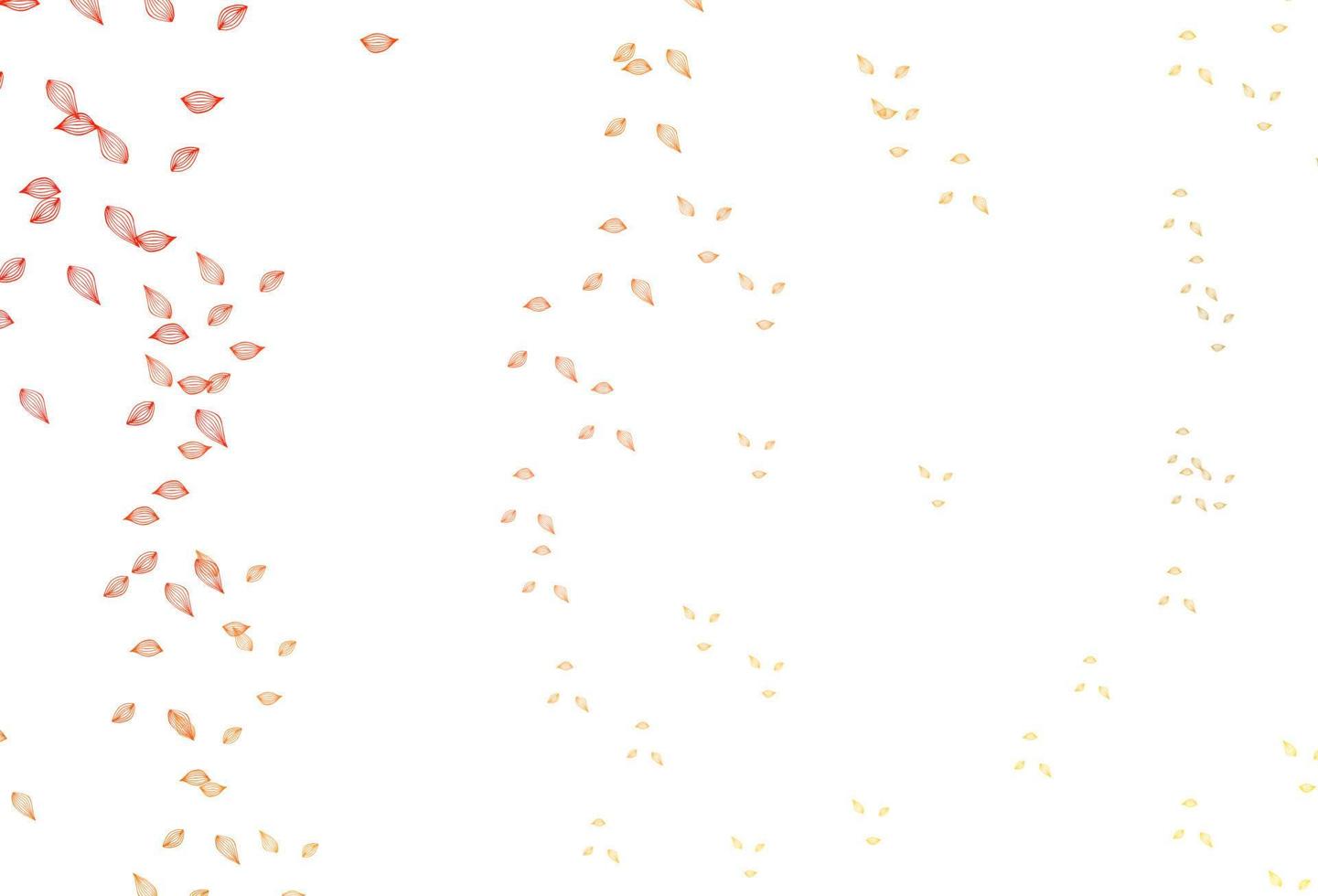 Light Yellow, Orange vector hand painted texture.