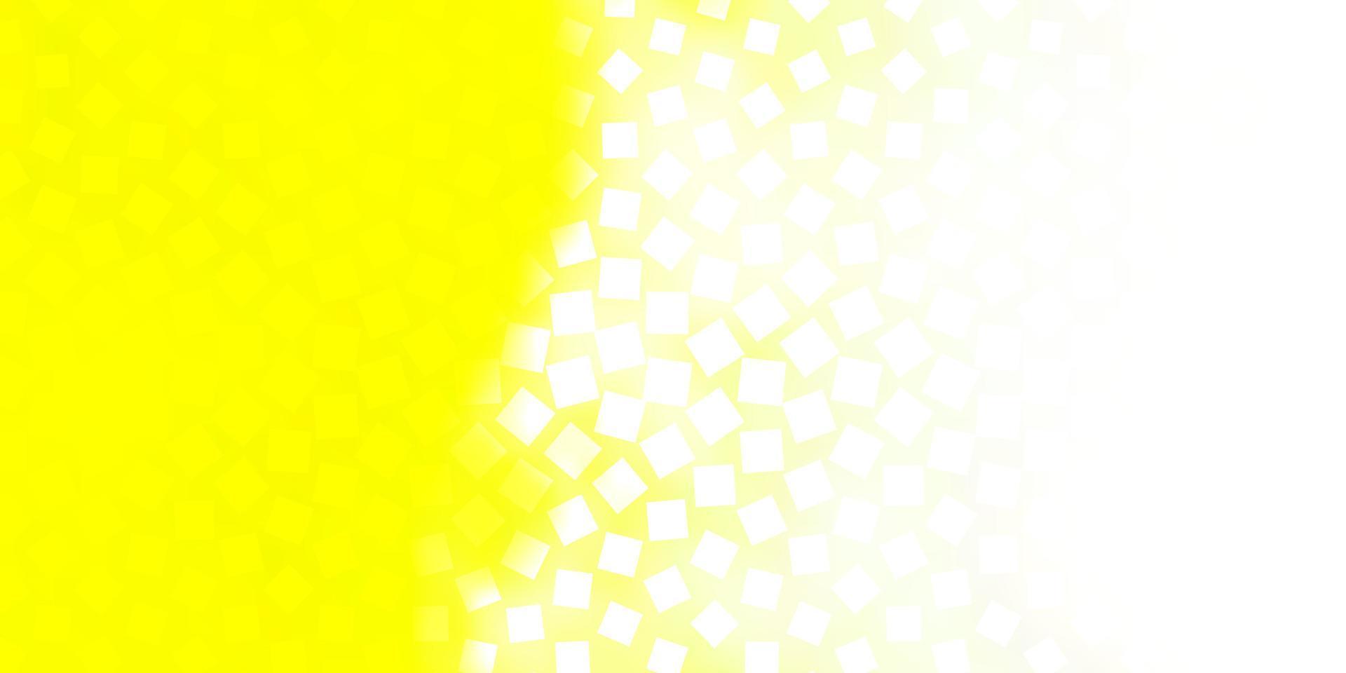 Fondo de vector amarillo claro con rectángulos.