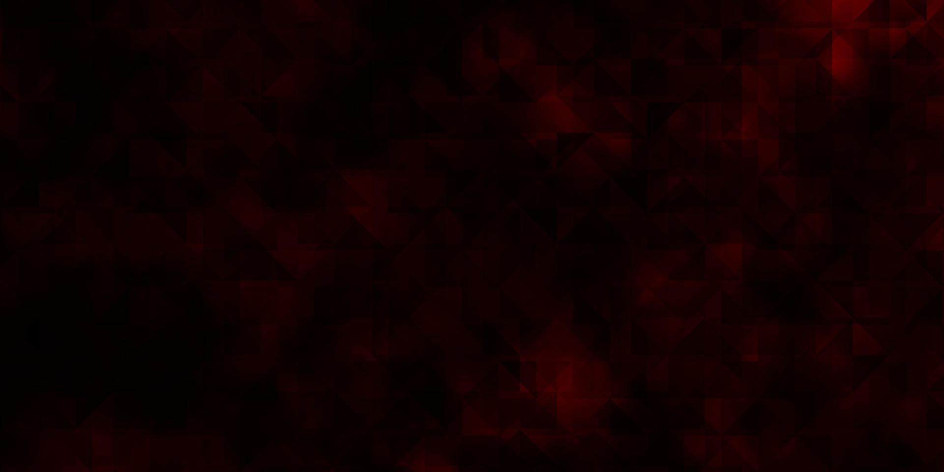 Dark Red vector pattern with polygonal style.