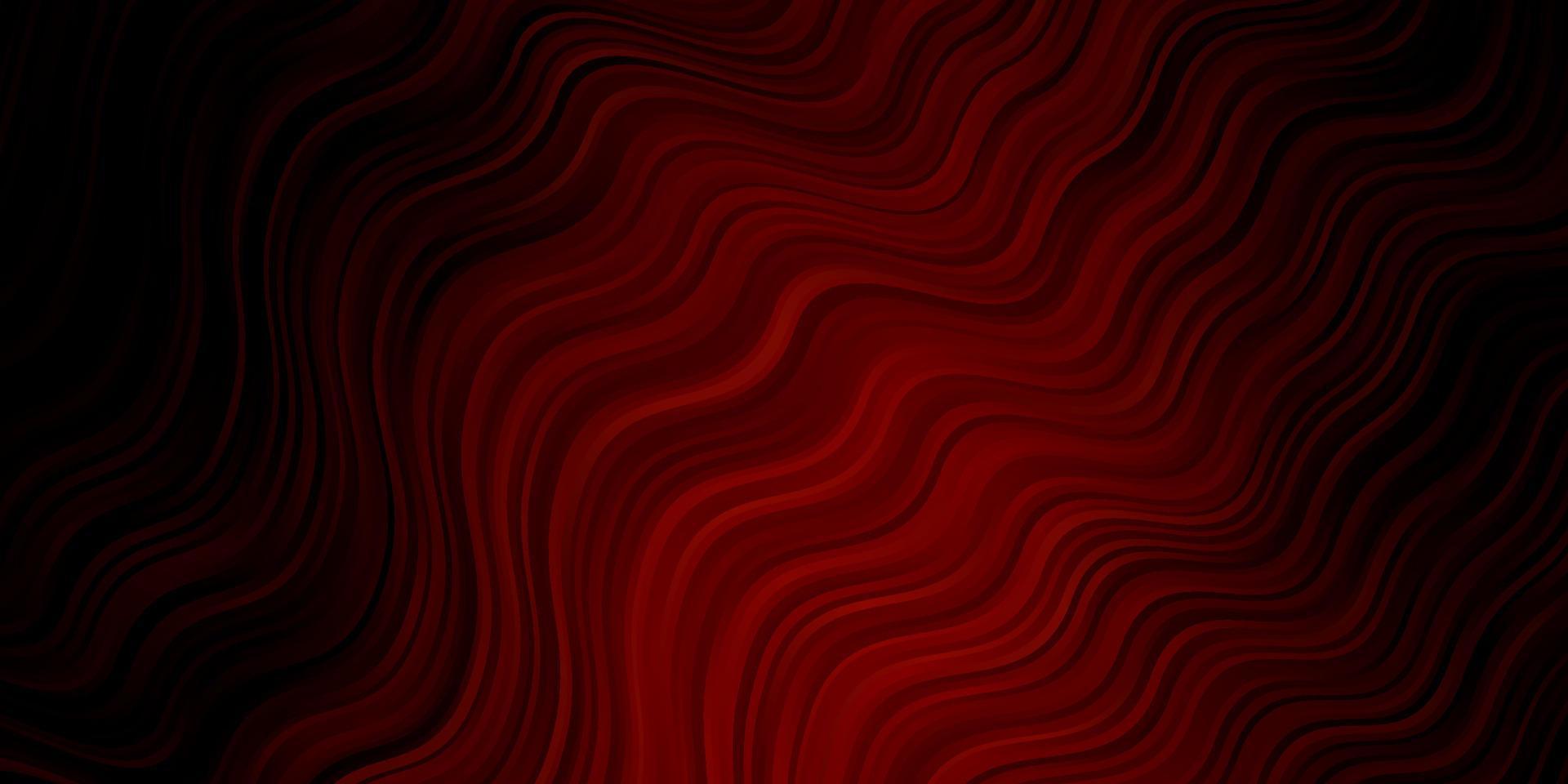 Dark Red vector template with wry lines.