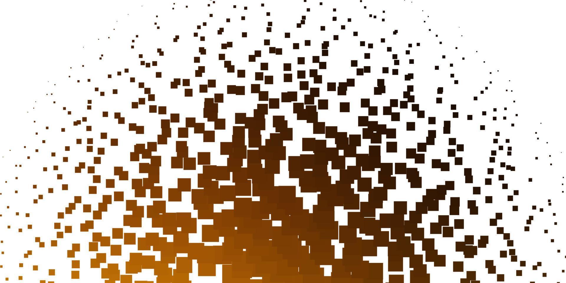 Light Orange vector background with rectangles.