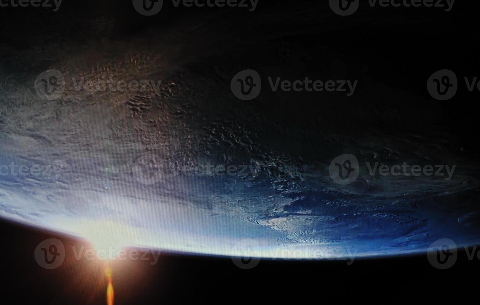 Earth from space photo