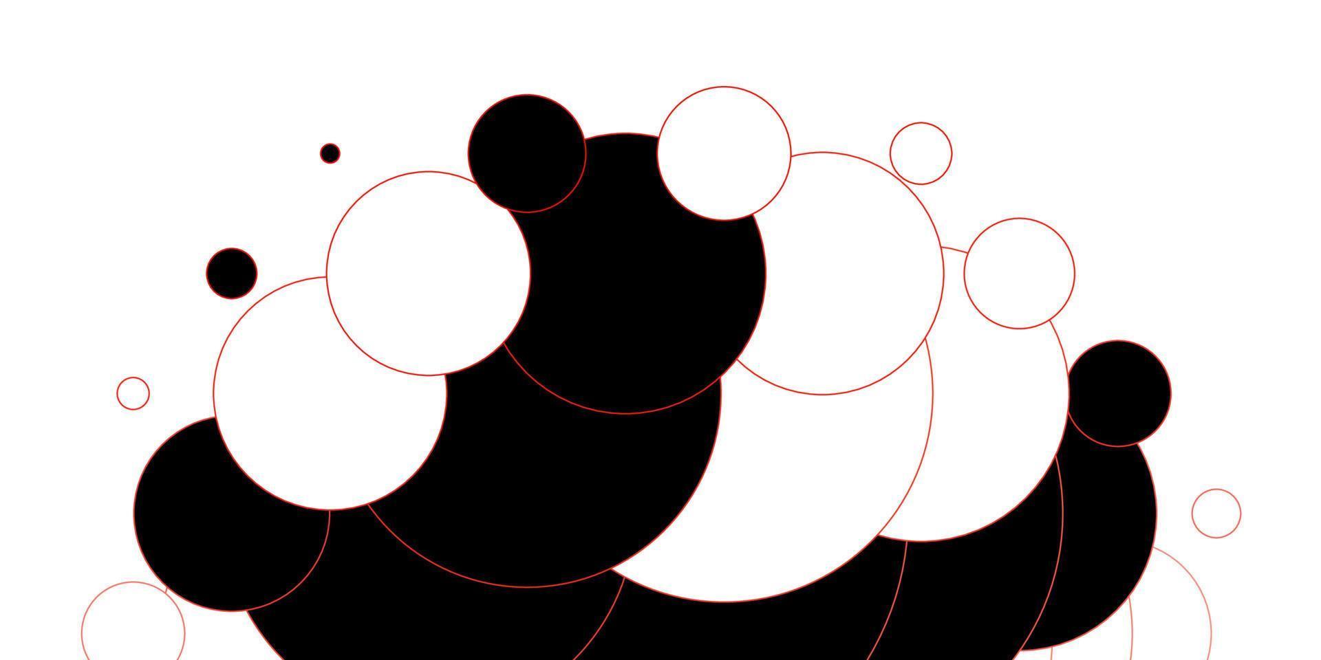 Light Red vector template with circles.