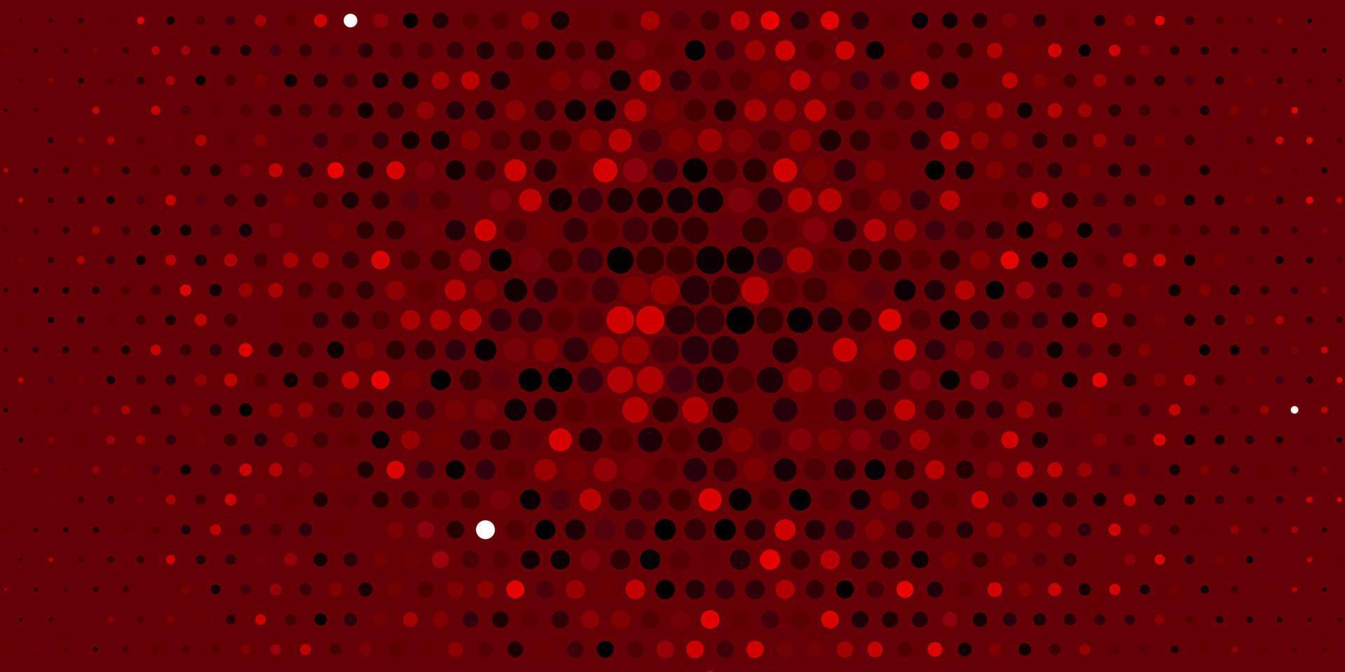 Light Pink vector backdrop with circles.