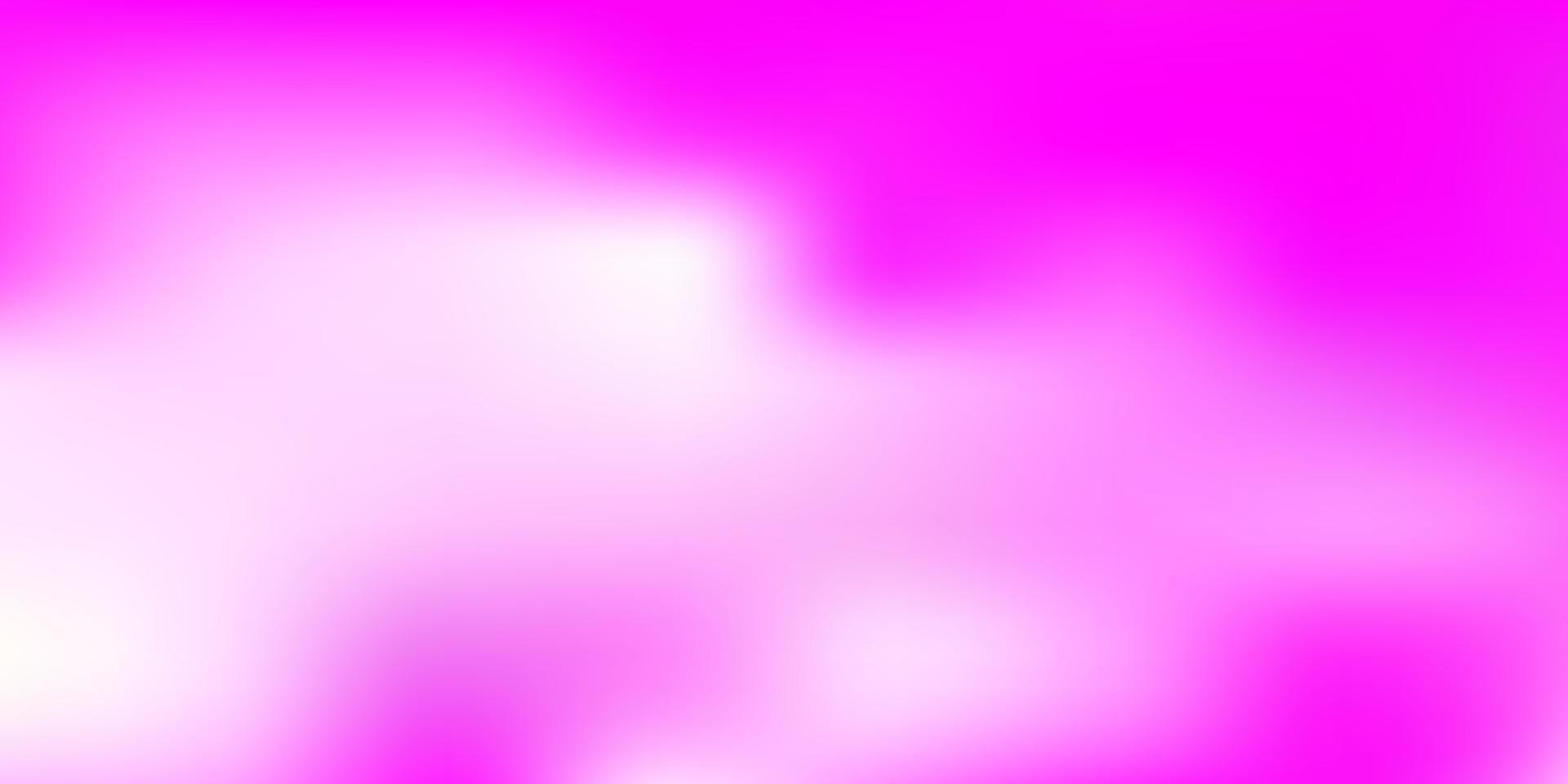 Light purple, pink vector blurred background.