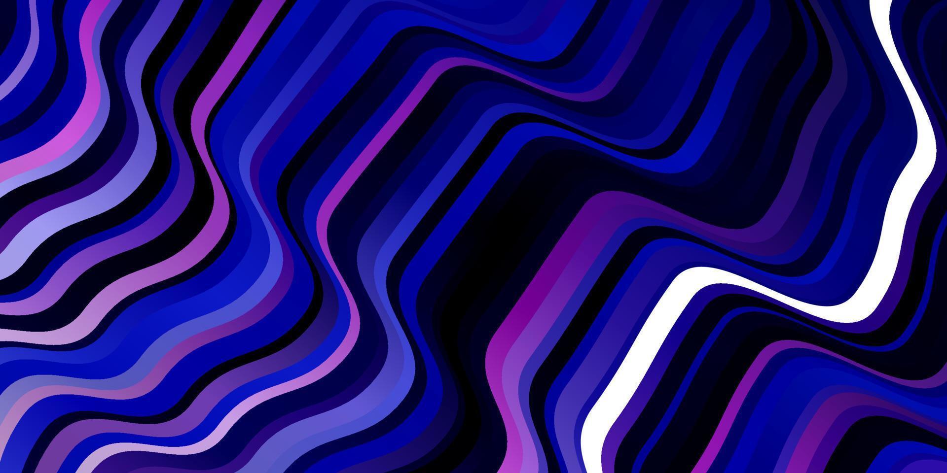 Dark Pink, Blue vector background with lines.