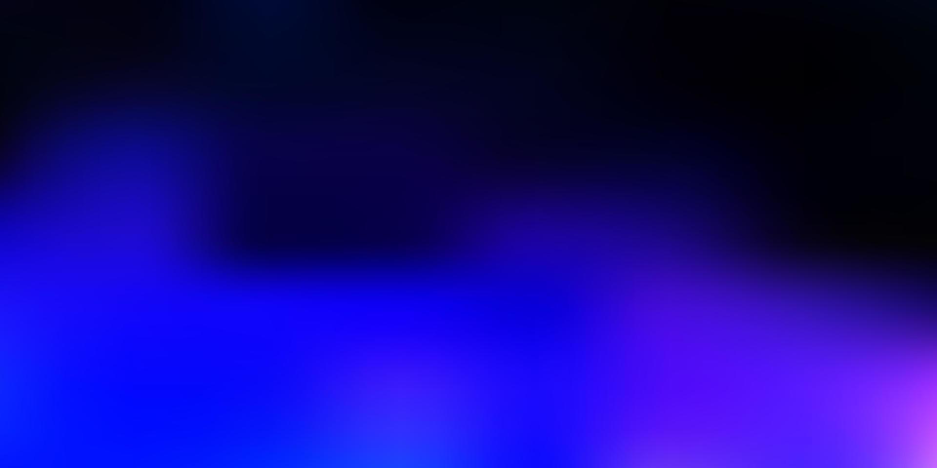 Dark pink, blue vector gradient blur texture.