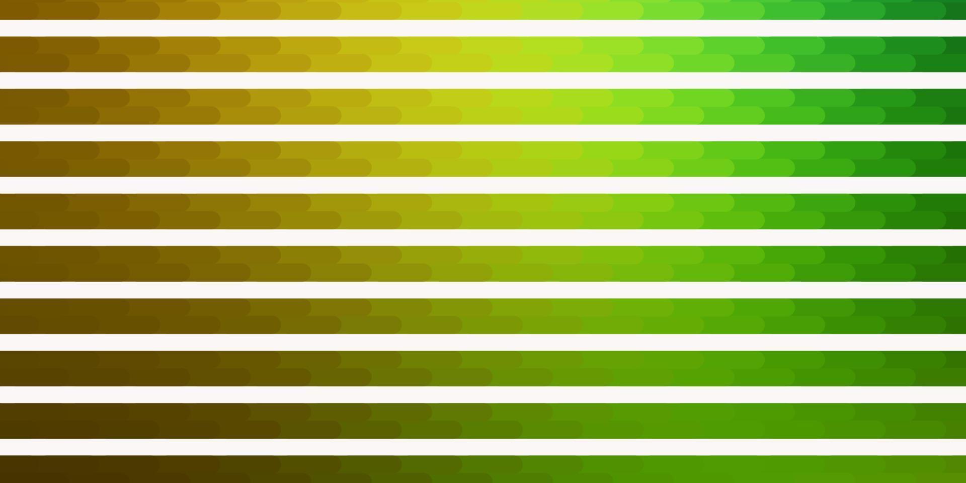 Light Green, Yellow vector backdrop with lines.