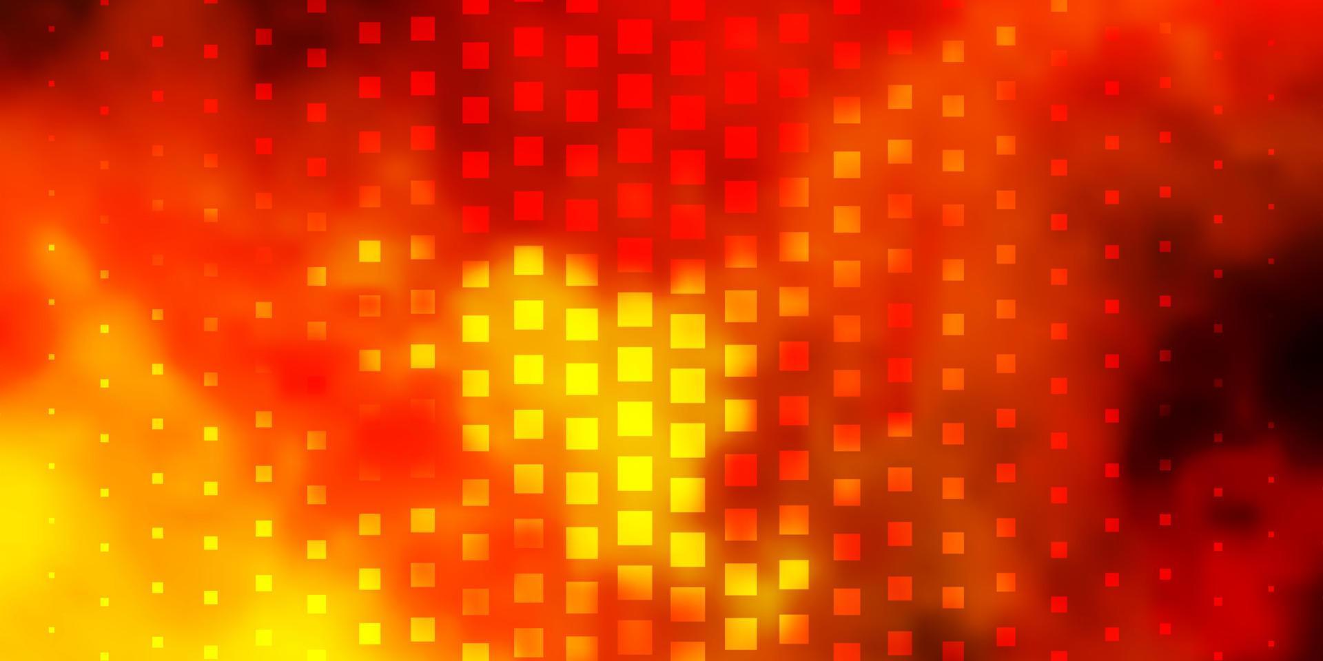 Light Orange vector background in polygonal style.