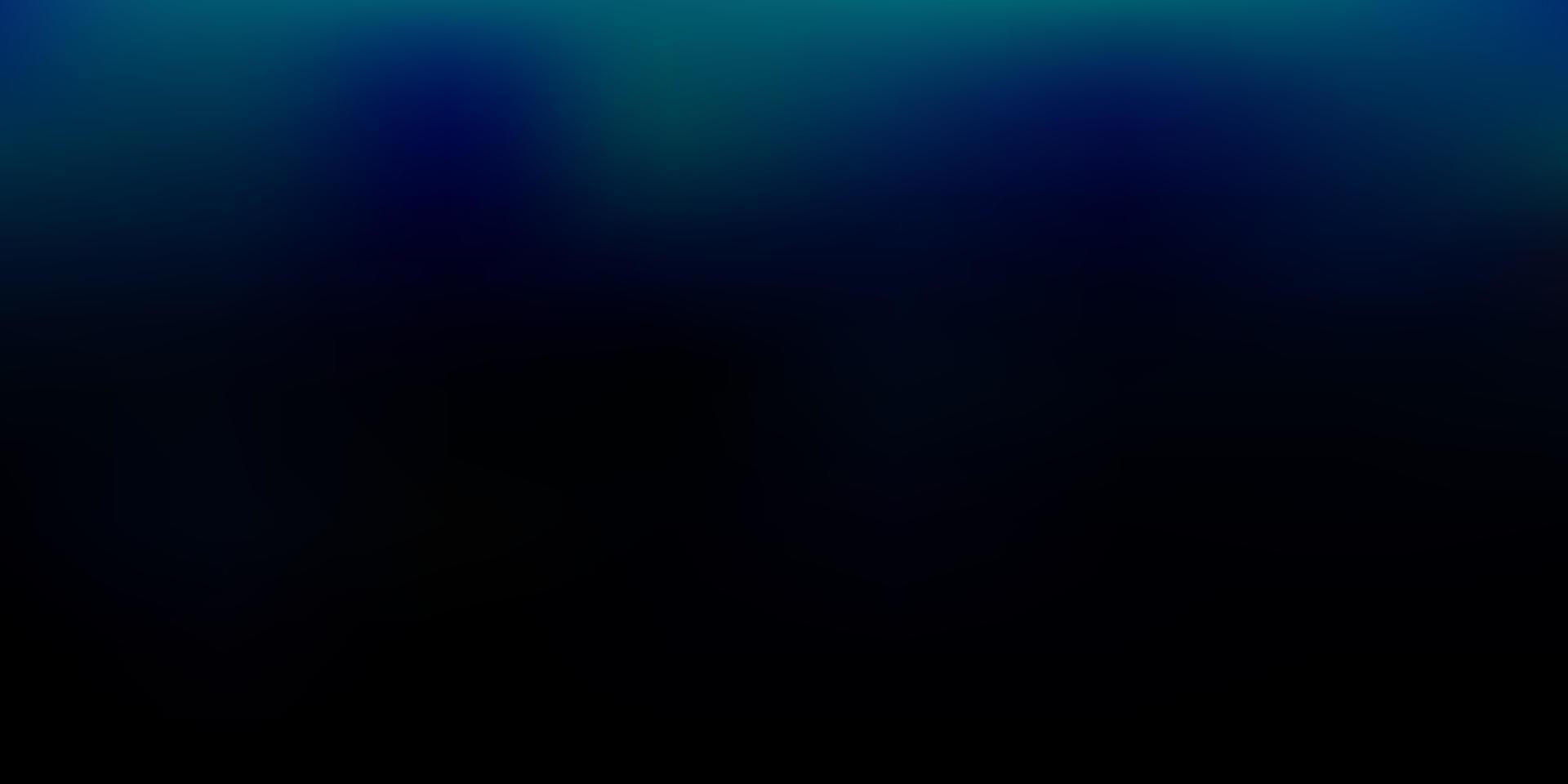 Dark blue vector gradient blur pattern.