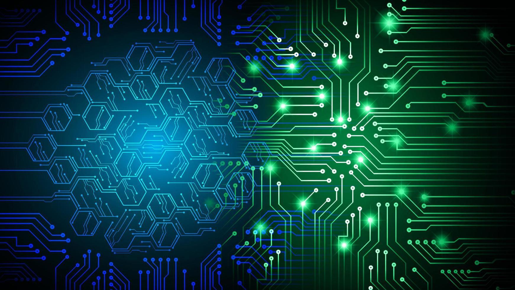 Modern Technology Background vector
