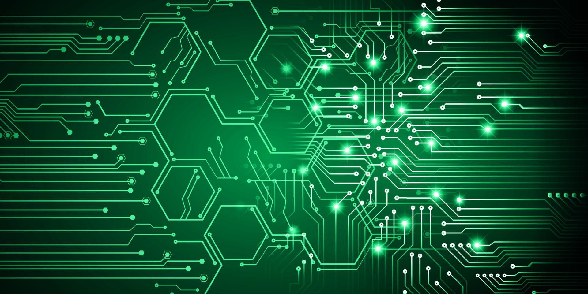 Modern Technology Background vector